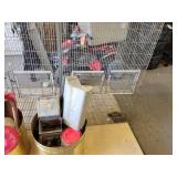 Chicken Cage with Feeders and waterers - NO SHIPPING