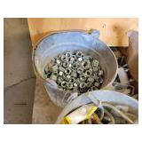 Crate of Assorted Nuts, Bolts, Washers and Hardware - NO SHIPPING