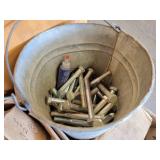 Crate of Assorted Nuts, Bolts, Washers and Hardware - NO SHIPPING