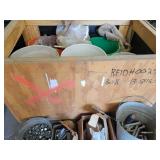 Crate of Assorted Nuts, Bolts, Washers and Hardware - NO SHIPPING