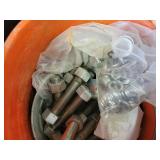 Crate of Assorted Nuts, Bolts, Washers and Hardware - NO SHIPPING