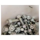 Crate of Assorted Nuts, Bolts, Washers and Hardware - NO SHIPPING