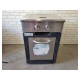 Charmglow Propane Grill and Refrigerator Combo - Refrigerator tested and Cools - NO SHIPPING