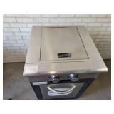 Charmglow Propane Grill and Refrigerator Combo - Refrigerator tested and Cools - NO SHIPPING
