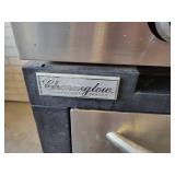 Charmglow Propane Grill and Refrigerator Combo - Refrigerator tested and Cools - NO SHIPPING