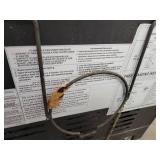 Charmglow Propane Grill and Refrigerator Combo - Refrigerator tested and Cools - NO SHIPPING