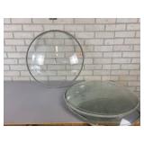 (6) Pieces of Convex Clear Glass - Approx. 22" Diameter - NO SHIPPING