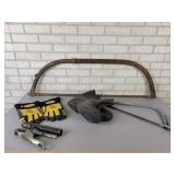 Tree Saws, HOBART Welding Gloves, Ground Clamp and Size 11 Rubber Boots - NO SHIPPING