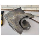 Tree Saws, HOBART Welding Gloves, Ground Clamp and Size 11 Rubber Boots - NO SHIPPING