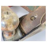 Steel Toolbox with DUNLAP Plane and More - NOS HIPPING