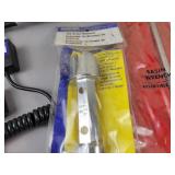 Assorted Hand Tools - Battery Maintainer, Chain Hooks, Pliers, Hammers, Chevrolet Avalanche Hitch Insert, Hatchet and More