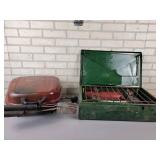 Coleman 413E Camping Grill and Master Cook Grill with Tools - NO SHIPPING