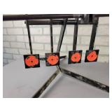 Pistol Target - Hitting the top one will reset the bottom 4! - NO SHIPPING