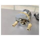 Fishing Reels, Boat Cleats and Ice Fishing Rods - Great Lakes Bait Cast Reel, Eagle Claw Spin Cast reel, Pflueger Spincast Reel, Zebco Reel and Silstar Reel