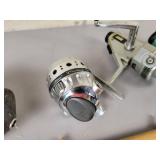 Fishing Reels, Boat Cleats and Ice Fishing Rods - Great Lakes Bait Cast Reel, Eagle Claw Spin Cast reel, Pflueger Spincast Reel, Zebco Reel and Silstar Reel