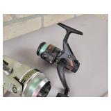 Fishing Reels, Boat Cleats and Ice Fishing Rods - Great Lakes Bait Cast Reel, Eagle Claw Spin Cast reel, Pflueger Spincast Reel, Zebco Reel and Silstar Reel