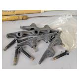 Fishing Reels, Boat Cleats and Ice Fishing Rods - Great Lakes Bait Cast Reel, Eagle Claw Spin Cast reel, Pflueger Spincast Reel, Zebco Reel and Silstar Reel