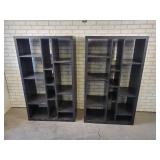 (2) Storage Shelves - Approx. 58" x 34" x 15.5" - NO SHIPPING