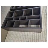 (2) Storage Shelves - Approx. 58" x 34" x 15.5" - NO SHIPPING