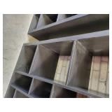 (2) Storage Shelves - Approx. 58" x 34" x 15.5" - NO SHIPPING