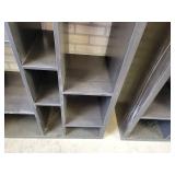 (2) Storage Shelves - Approx. 58" x 34" x 15.5" - NO SHIPPING