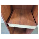 Tall Wood Shelf - Approx. 73" x 18" x 15" - NO SHIPPING