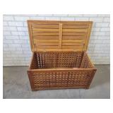 Solid Wood Chest - Approx. 35" x 18" x 18" - NO SHIPPING