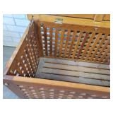 Solid Wood Chest - Approx. 35" x 18" x 18" - NO SHIPPING