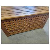 Solid Wood Chest - Approx. 35" x 18" x 18" - NO SHIPPING
