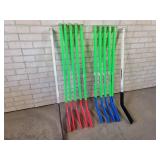 (12) DOM Junior Floor Hockey Sticks - NO SHIPPING