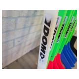 (12) DOM Junior Floor Hockey Sticks - NO SHIPPING