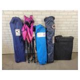 (5) Adult Folding Camping Chairs - NOS HIPPING