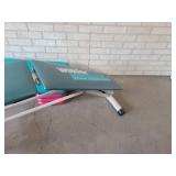 WEIDER Fitness Bench, Aerobics Platform and Curling Bar - NO SHIPPING