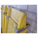 Pair of Highland Ramparts Extendable 1000LB Capacity Poly Ramps - 12" Wide - Extends from 5