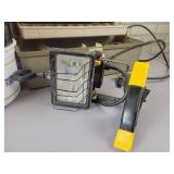 Electrical Supplies in Tackle Box, Steel Toolbox, Hedge Trimmer, Work Light and More - NO SHIPPING