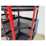 (2) CRAFTSMAN Steel Corner Shelves - Like New! - NO SHIPPING