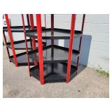 (2) CRAFTSMAN Steel Corner Shelves - Like New! - NO SHIPPING