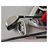 Tour Edge LH Youth Golf Clubs and "SHAGSTER" Ball retriever - NO SHIPPING