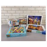 (10) Assorted Puzzles - Ravensburg, Clementoni and More