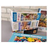 (10) Assorted Puzzles - Ravensburg, Clementoni and More