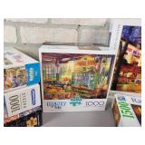 (10) Assorted Puzzles - Ravensburg, Clementoni and More