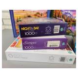 (12) Assorted Puzzles - Buffalo Puzzles, Vermont and More