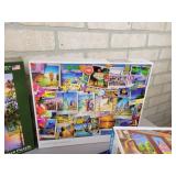(12) Assorted Puzzles - Buffalo Puzzles, Vermont and More