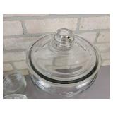 Large Clear Glass Cookie Jar (13" Tall x 8" Diameter), Anchor Hocking and More - NO SHIPPING