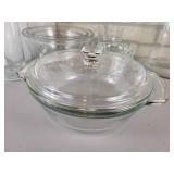 Large Clear Glass Cookie Jar (13" Tall x 8" Diameter), Anchor Hocking and More - NO SHIPPING