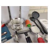 Kitchen Aid Utensils, Green Pan Utensils, Kitchen Tools, Plastic Tumblers - NO SHIPPING