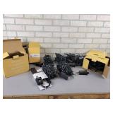 (4) Strings of LED Lights and Many Power Supplies