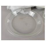 (8) Crate & Barrel "EPOCH" Bowl and (1) Serving Bowl, Pyrex Glass Pie Dish and More - NO SHIPPING