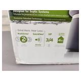 New in Box inSinkerator Garbage Disposal with Septic Assist
