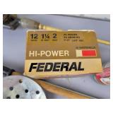 Box of Federal 12 Gauge Shells (Full), Ice Fishing and More - NO SHIPPING